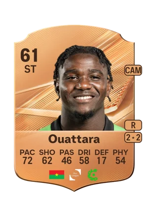 Ouattara - 61 - Rare EA FC 27 card