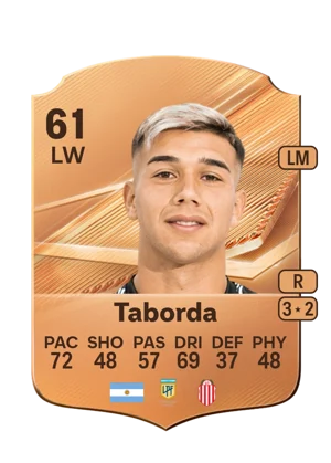 Taborda - 61 - Rare EA FC 27 card