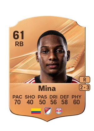 Mina - 61 - Rare EA FC 27 card