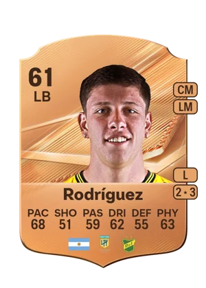 Rodríguez - 61 - Rare EA FC 27 card