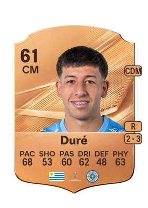 Duré - 61 - Rare EA FC 27 card