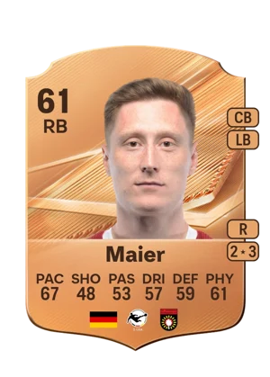 Maier - 61 - Rare EA FC 27 card
