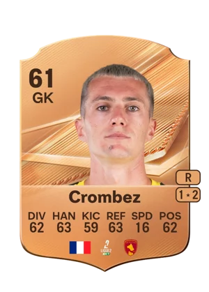 Crombez - 61 - Rare EA FC 27 card