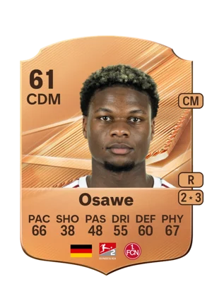 Osawe - 61 - Rare EA FC 27 card