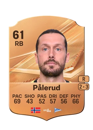 Pålerud - 61 - Rare EA FC 27 card