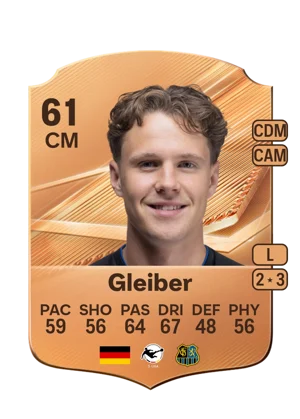 Gleiber - 61 - Rare EA FC 27 card