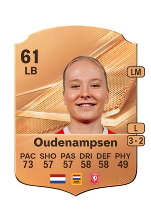 Oudenampsen - 61 - Rare EA FC 27 card