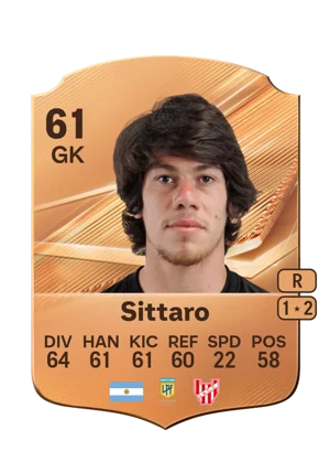 Sittaro - 61 - Rare EA FC 27 card