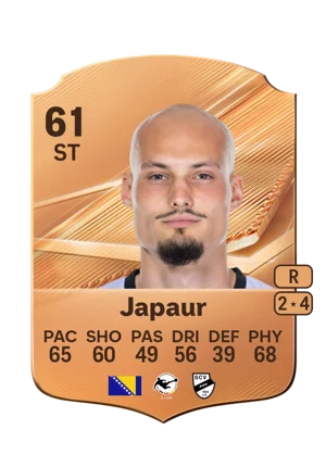 Japaur - 61 - Rare EA FC 27 card