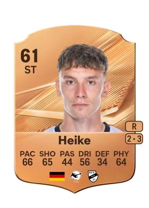 Heike - 61 - Rare EA FC 27 card