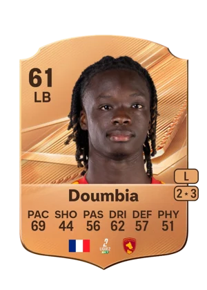 Doumbia - 61 - Rare EA FC 27 card