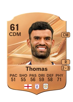 Thomas - 61 - Rare EA FC 27 card