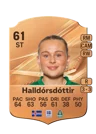 Halldórsdóttir - 61 - Rare
