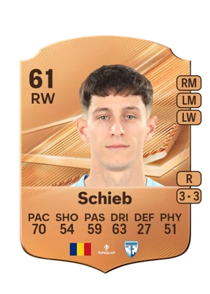 Schieb - 61 - Rare EA FC 27 card