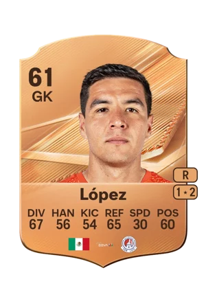 López - 61 - Rare EA FC 27 card