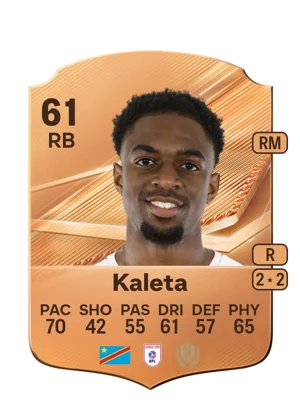 Kaleta - 61 - Rare EA FC 27 card