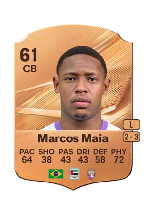 Marcos Maia - 61 - Rare EA FC 27 card