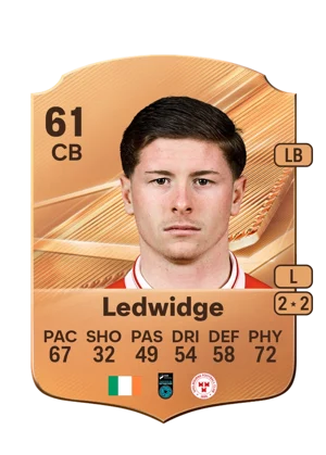 Ledwidge - 61 - Rare EA FC 27 card