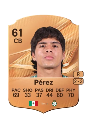 Pérez - 61 - Rare EA FC 27 card