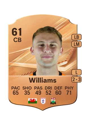Williams - 61 - Rare EA FC 27 card