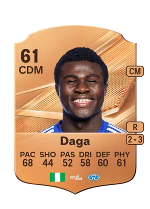 Daga - 61 - Rare EA FC 27 card
