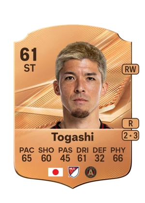 Togashi - 61 - Rare EA FC 27 card