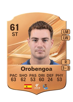 Orobengoa - 61 - Rare EA FC 27 card