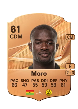 Moro - 61 - Rare EA FC 27 card