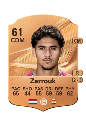 Zarrouk - 61 - Rare EA FC 27 card