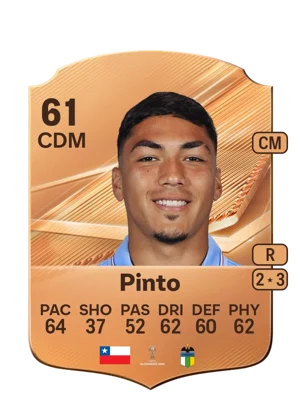 Pinto - 61 - Rare EA FC 27 card