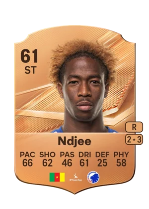 Ndjee - 61 - Rare EA FC 27 card