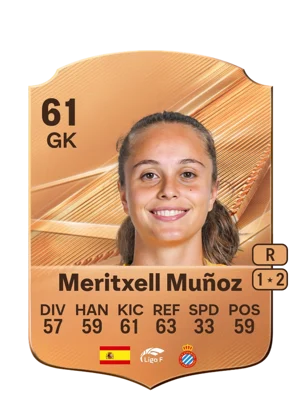 Meritxell Muñoz - 61 - Rare EA FC 27 card