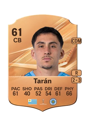Tarán - 61 - Rare EA FC 27 card
