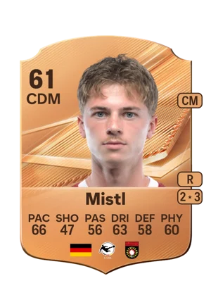 Mistl - 61 - Rare EA FC 27 card
