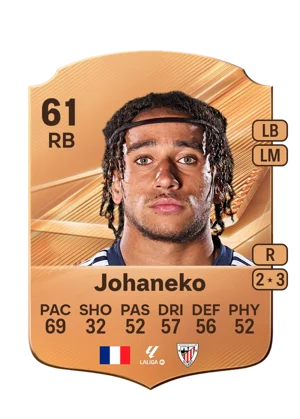 Johaneko - 61 - Rare EA FC 27 card