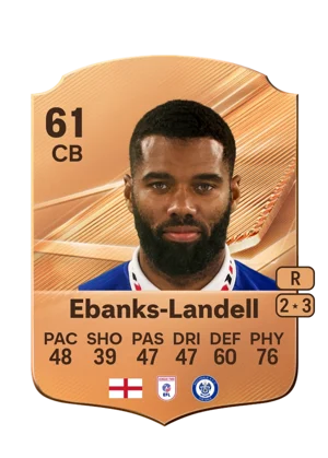 Ebanks-Landell - 61 - Rare EA FC 27 card