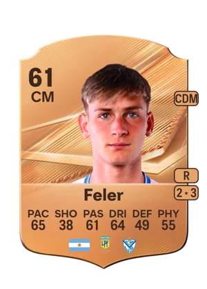 Feler - 61 - Rare EA FC 27 card