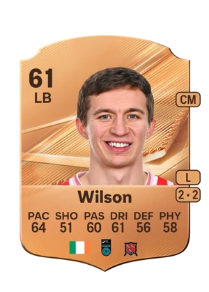 Wilson - 61 - Rare EA FC 27 card