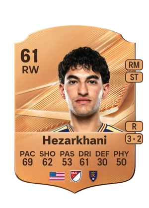 Hezarkhani - 61 - Rare EA FC 27 card