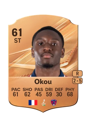 Okou - 61 - Rare EA FC 27 card