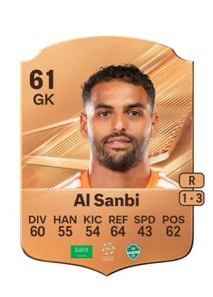 Al Sanbi - 61 - Rare EA FC 27 card