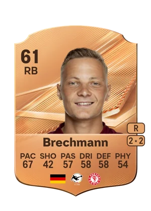 Brechmann - 61 - Rare EA FC 27 card
