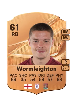 Wormleighton - 61 - Rare EA FC 27 card