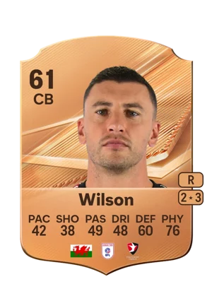 Wilson - 61 - Rare EA FC 27 card