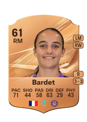 Bardet - 61 - Rare EA FC 27 card