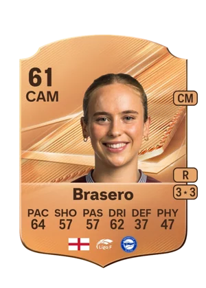 Brasero - 61 - Rare EA FC 27 card