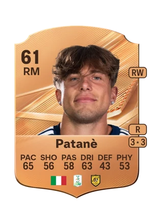 Patanè - 61 - Rare EA FC 27 card
