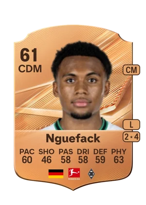 Nguefack - 61 - Rare EA FC 27 card