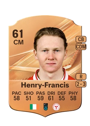 Henry-Francis - 61 - Rare EA FC 27 card