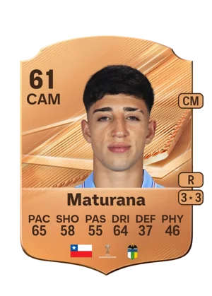 Maturana - 61 - Rare EA FC 27 card